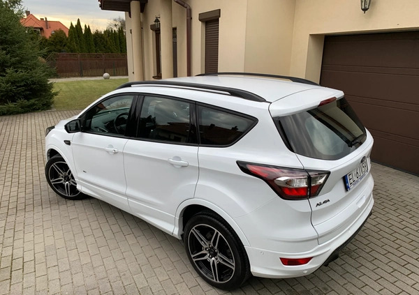 Ford Kuga cena 82800 przebieg: 73891, rok produkcji 2018 z Wojnicz małe 407